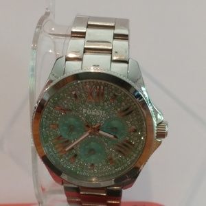 Fossil jeweled watch